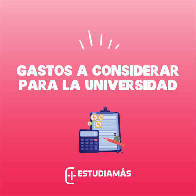 Gastos a considerar para la Universidad