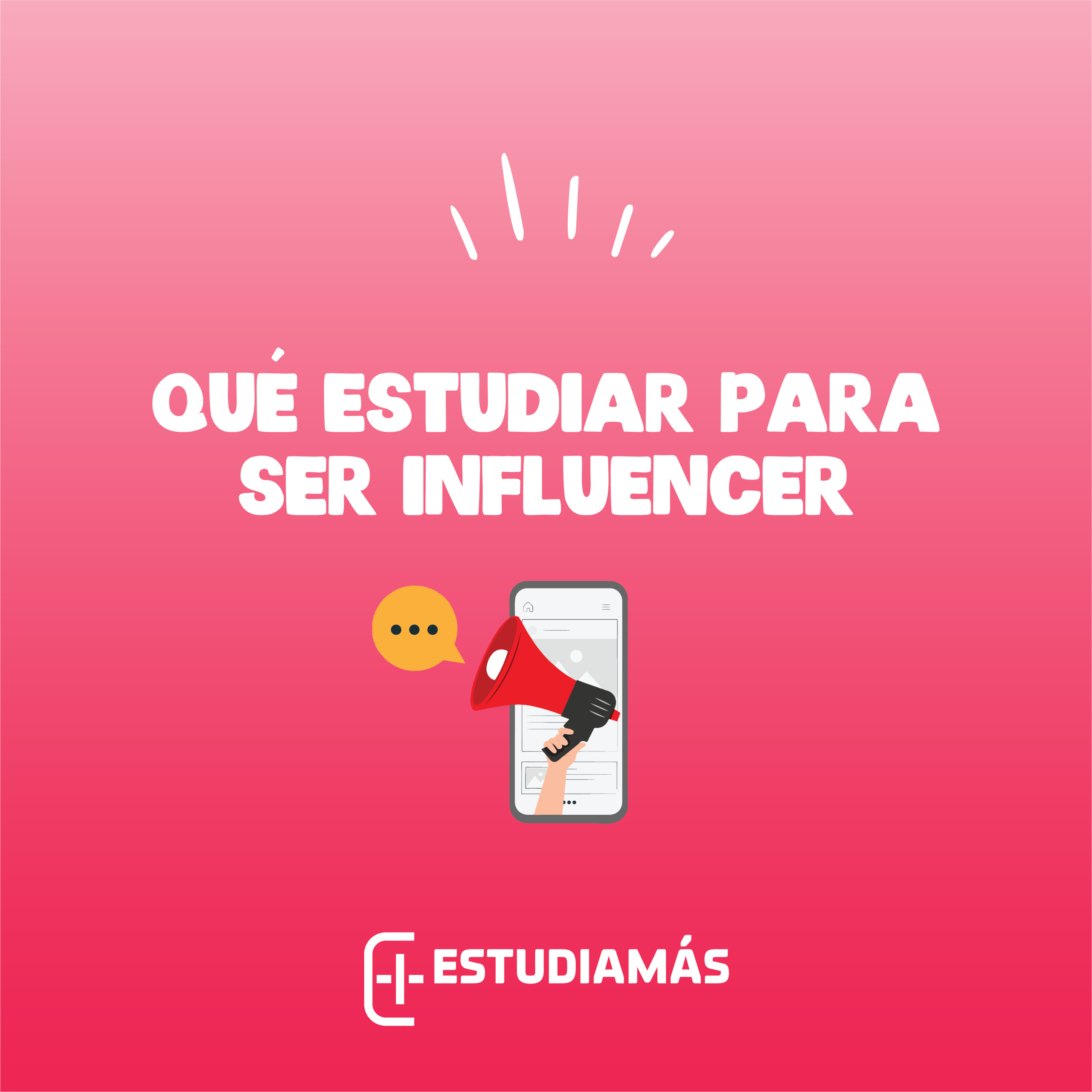 estudiar para ser influencer