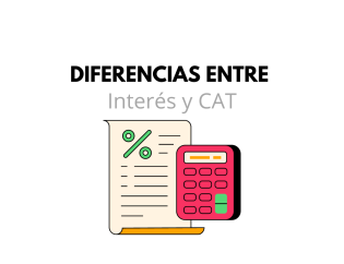 Diferencias entre interes y CAT